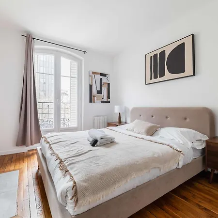 Cosy 2 Pieces Au Coeur Du 19e - 4p Apartment